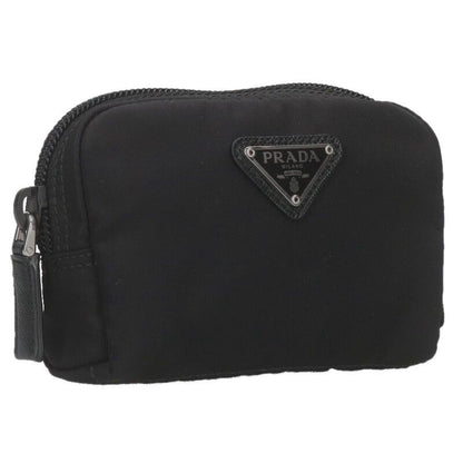 Prada 1na339 Mini Pouch With Plaque Of Lino Logo Men's