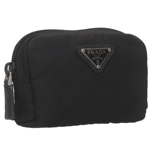 Prada 1na339 Mini Pouch With Plaque Of Lino Logo Men's