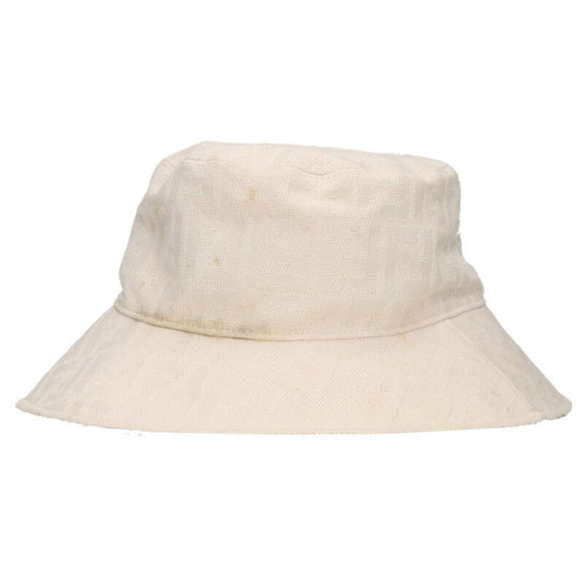Fendi Fxq789 Zucca Allover Canvas Bucket Hat Men's M