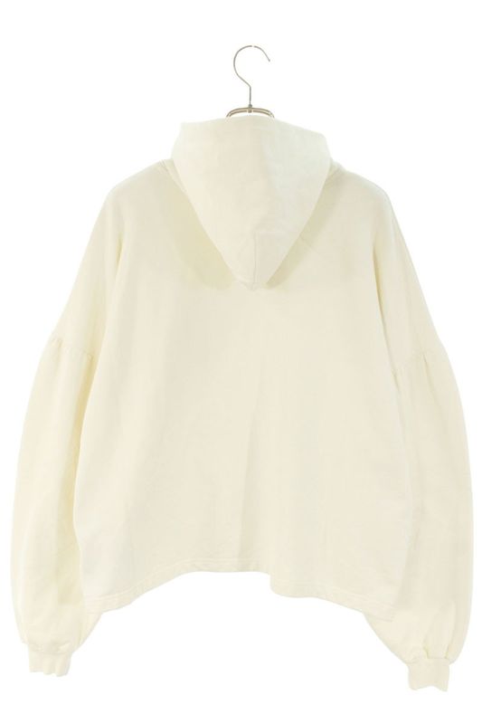 Balenciaga 818433 Trvm9 Champs Elysess Cropped Pullover Hoodie Men 1