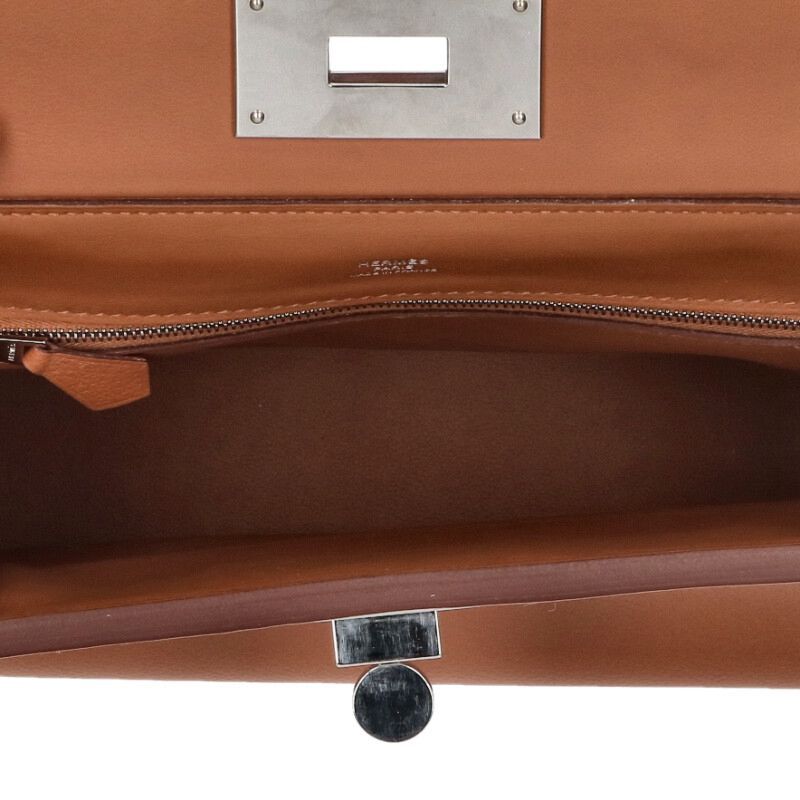 Hermes Van Cattle Mini W Engraved Svhardware Evercolor Swift 2way Shoulder Bag