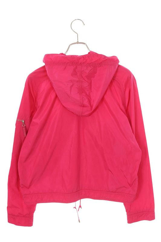 Chanel P43217v32222 Turnlock Pocket Nylon Hooded Blouson Women's 42