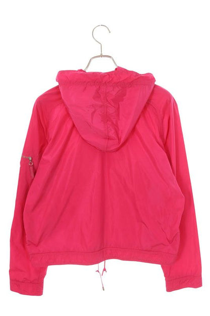 Chanel P43217v32222 Turnlock Pocket Nylon Hooded Blouson Women's 42