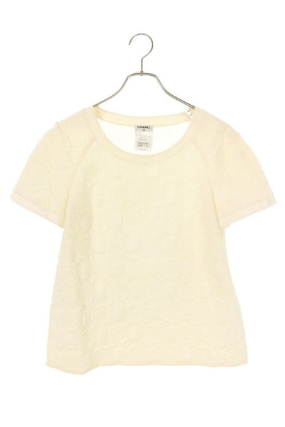 Chanel P43073v12320 Camellia Stitch Top Women's 42