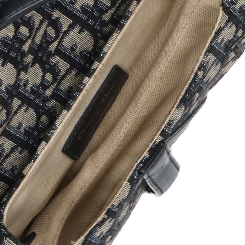 Dior Saddle Mini M0447ctzq_m928 Oblique Jacquard Shoulder Bag Women