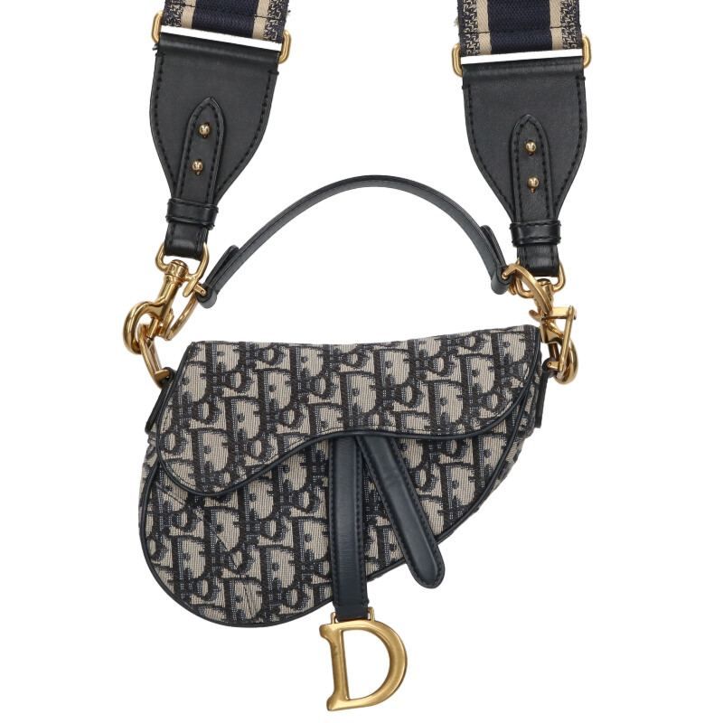 Dior Saddle Mini M0447ctzq_m928 Oblique Jacquard Shoulder Bag Women