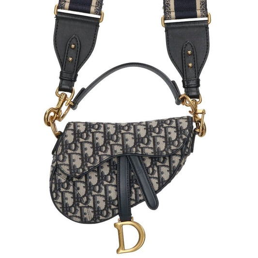 Dior Saddle Mini M0447ctzq_m928 Oblique Jacquard Shoulder Bag Women