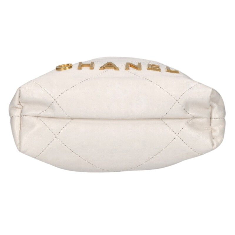 Chanel 22 Mini Lambskin Chain Leather Shoulder Bag Women