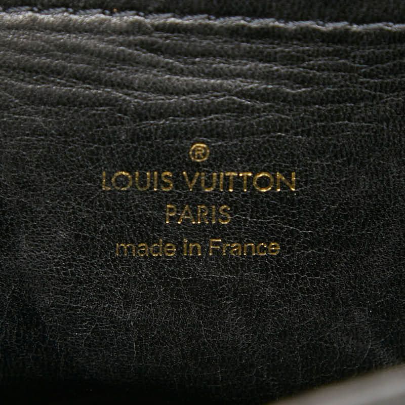 Louis Vuitton Monogram Charm Sac Flar Chain Shoulder Bag Handbag M95151 Black