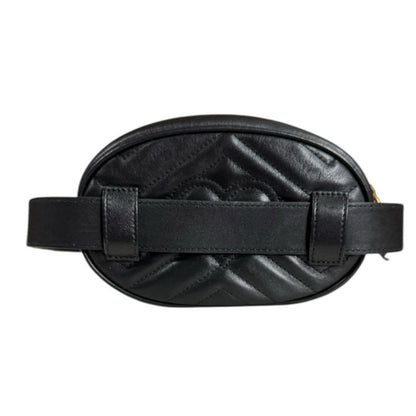 Gucci GG Marmont Waist Bag Leather 476434 Unisex Gucci  Gucci