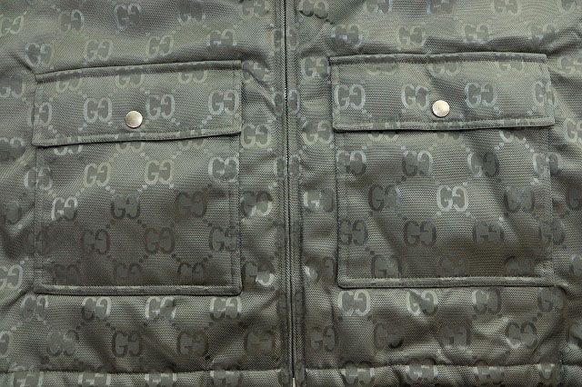 Gucci 21SS OFF THE GRID Hooded Jacket GREY 48 657792 Zaebn Off The Grid Hooded