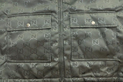 Gucci 21SS OFF THE GRID Hooded Jacket GREY 48 657792 Zaebn Off The Grid Hooded