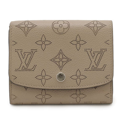 Louis Vuitton Monogram Mahina Portefeuille Iris Compact Bifold Wallet Leather