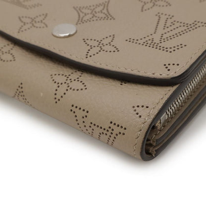 Louis Vuitton Monogram Mahina Portefeuille Iris Compact Bifold Wallet Leather