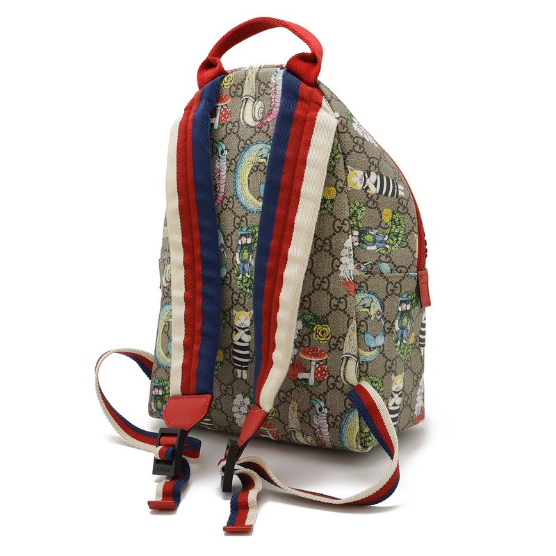 Gucci Childrens GG Supreme Backpack Sac Higuchi Yuko Collaboration Print PVC