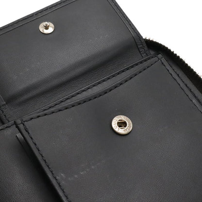 Louis Vuitton Monogram Glace Portobier Monet Zip Round Zipper Bifold Wallet