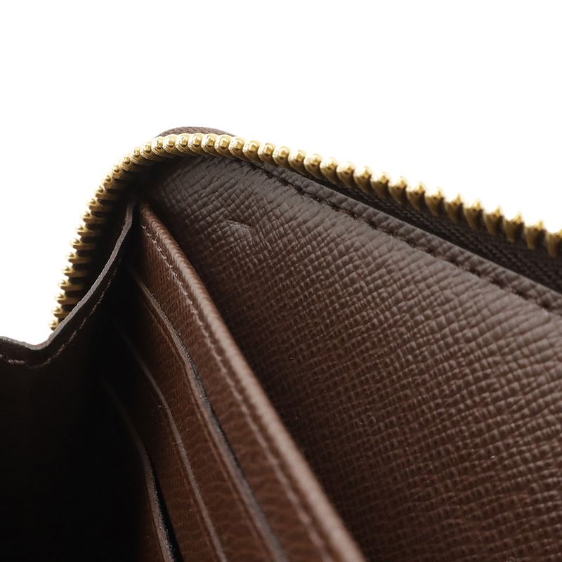 Louis Vuitton Damier Zippy Wallet Round Zipper Long Wallet New Shape N41661