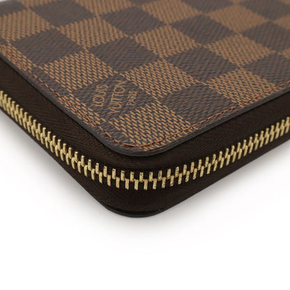 Louis Vuitton Damier Zippy Wallet Round Zipper Long Wallet New Shape N41661