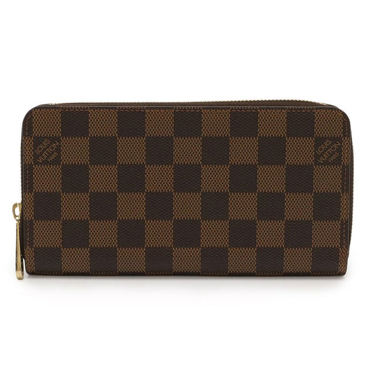 Louis Vuitton Damier Zippy Wallet Round Zipper Long Wallet New Shape N41661