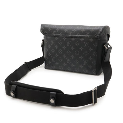 Louis Vuitton Monogram Eclipse Messenger Voyage PM Shoulder Bag Crossbody M40511