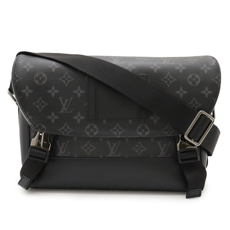 Louis Vuitton Monogram Eclipse Messenger Voyage PM Shoulder Bag Crossbody M40511