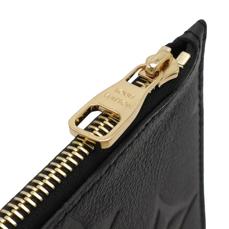 Louis Vuitton Monogram Empreinte Neverfull MM Neverfull Pouch Only Noir Black