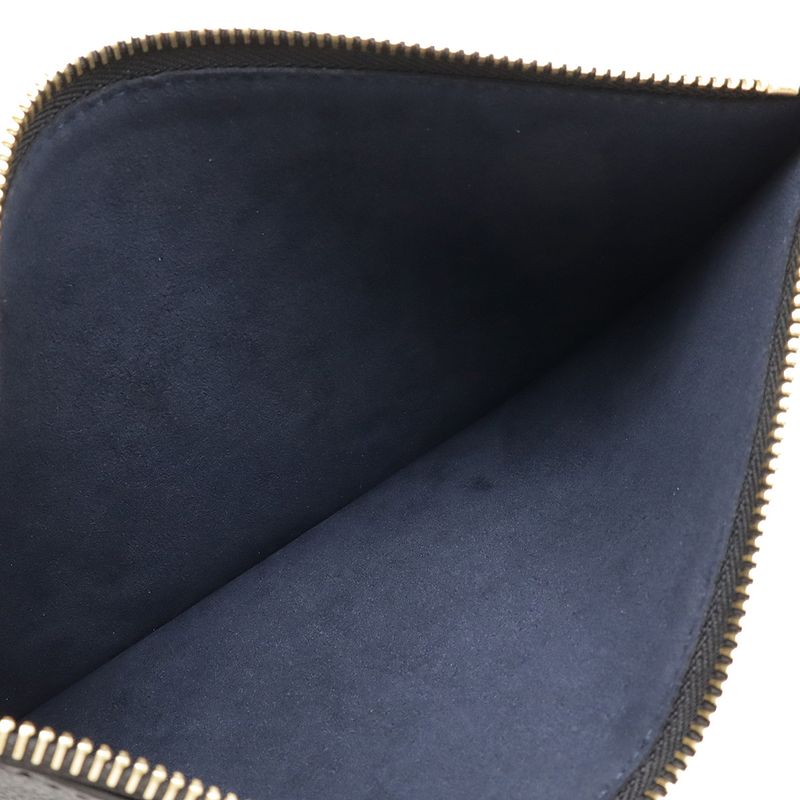 Louis Vuitton Monogram Empreinte Neverfull MM Neverfull Pouch Only Noir Black