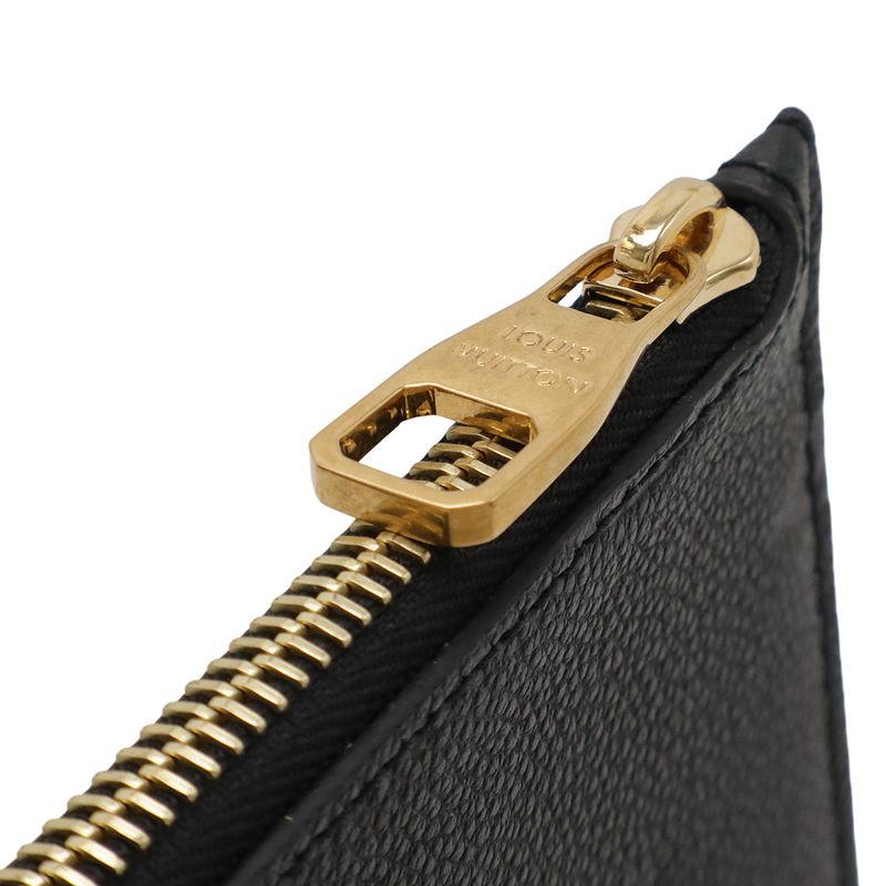 Louis Vuitton Monogram Empreinte Neverfull MM Neverfull Pouch Only Noir Black