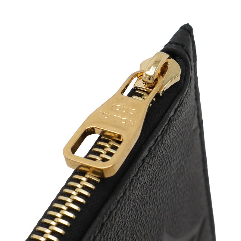 Louis Vuitton Monogram Empreinte Neverfull MM Neverfull Pouch Only Noir Black