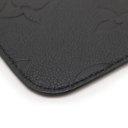 Louis Vuitton Monogram Empreinte Neverfull MM Neverfull Pouch Only Noir Black