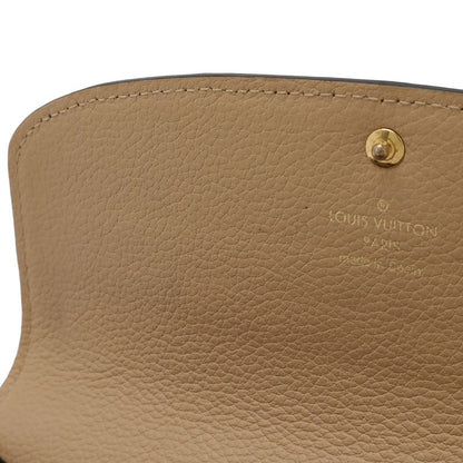 Louis Vuitton Monogram Empreinte Portefeuille Emily Bifold Long Wallet Noir