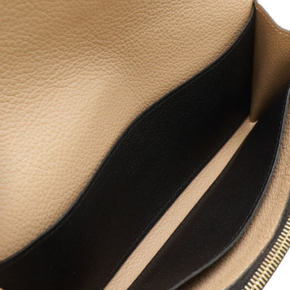 Louis Vuitton Monogram Empreinte Portefeuille Emily Bifold Long Wallet Noir