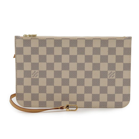 Louis Vuitton Damier Azure Neverfull MM Pouch For Neverfull Accessories Multi