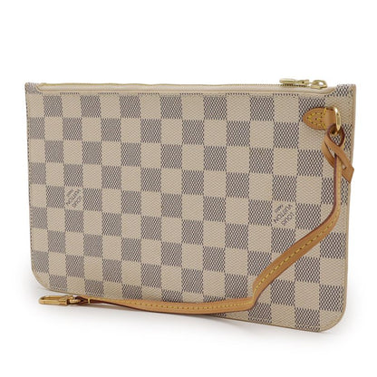 Louis Vuitton Damier Azure Neverfull MM Pouch For Neverfull Accessories Multi