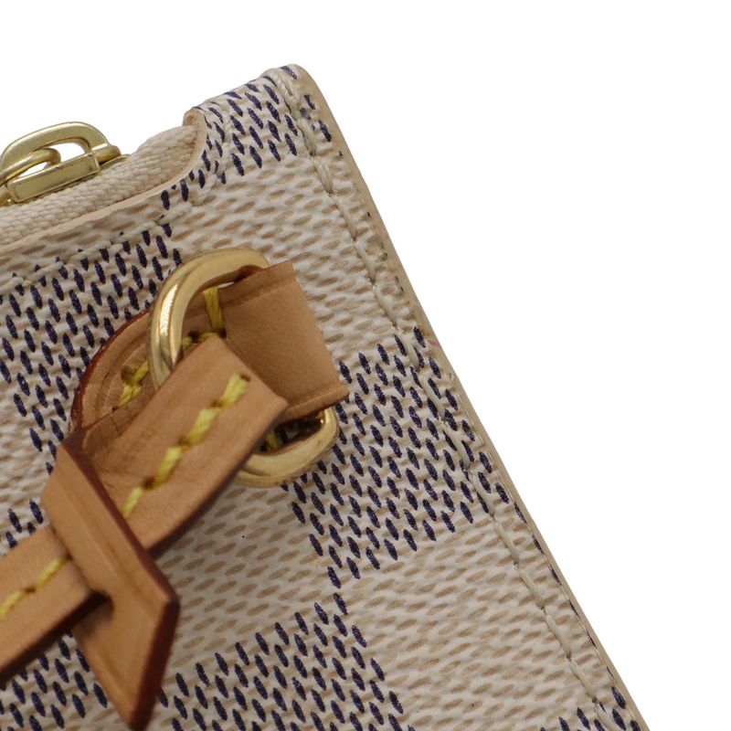 Louis Vuitton Damier Azure Neverfull MM Pouch For Neverfull Accessories Multi