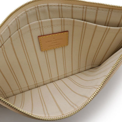 Louis Vuitton Damier Azure Neverfull MM Pouch For Neverfull Accessories Multi