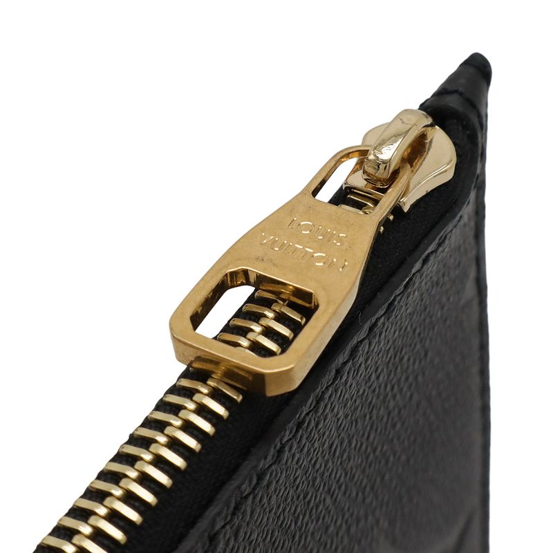 Louis Vuitton Monogram Empreinte Neverfull MM Neverfull Pouch Only Noir Black