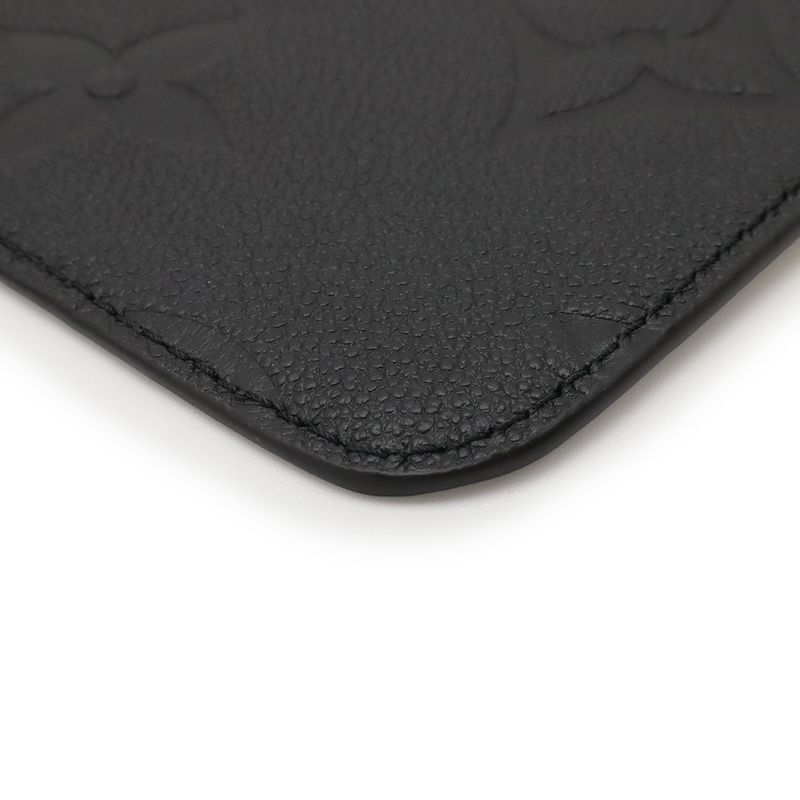 Louis Vuitton Monogram Empreinte Neverfull MM Neverfull Pouch Only Noir Black