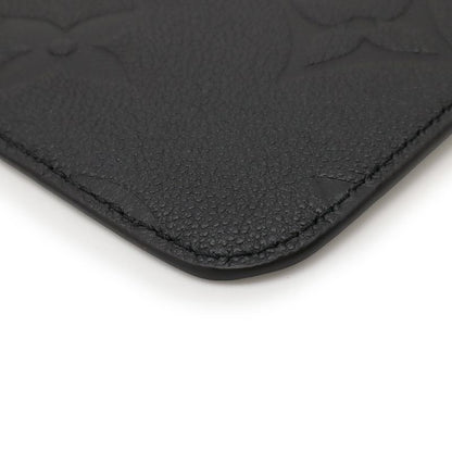 Louis Vuitton Monogram Empreinte Neverfull MM Neverfull Pouch Only Noir Black