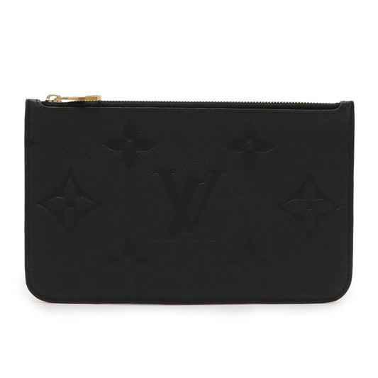 Louis Vuitton Monogram Empreinte Neverfull MM Neverfull Pouch Only Noir Black