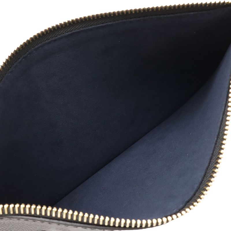Louis Vuitton Monogram Empreinte Neverfull MM Neverfull Pouch Only Noir Black