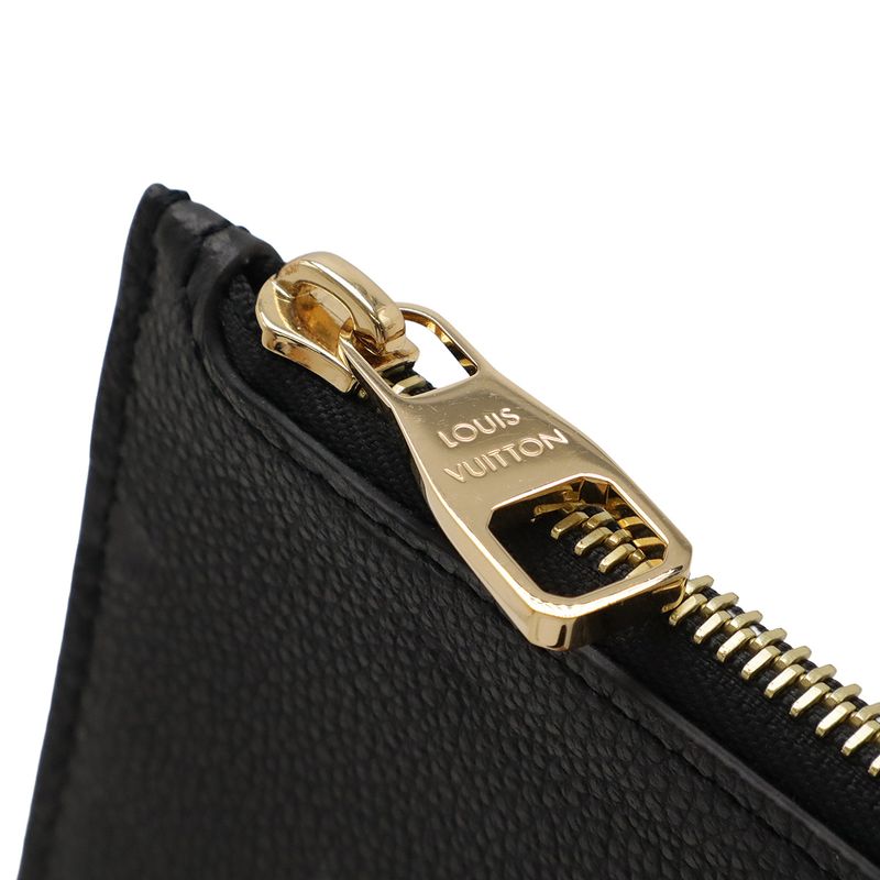 Louis Vuitton Monogram Empreinte Neverfull MM Neverfull Pouch Only Noir Black