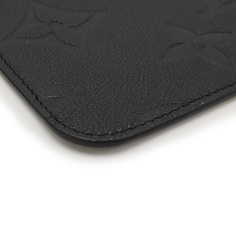 Louis Vuitton Monogram Empreinte Neverfull MM Neverfull Pouch Only Noir Black