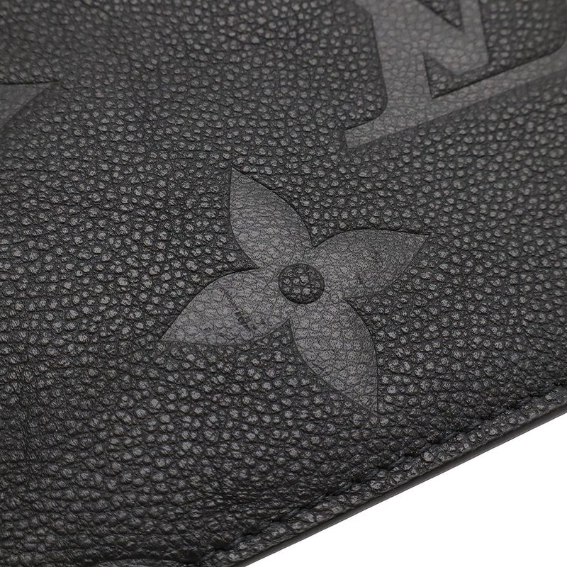 Louis Vuitton Monogram Empreinte Neverfull MM Neverfull Pouch Only Noir Black