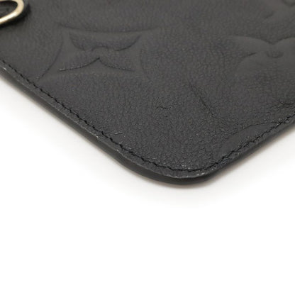Louis Vuitton Monogram Empreinte Neverfull MM Neverfull Pouch Only Noir Black