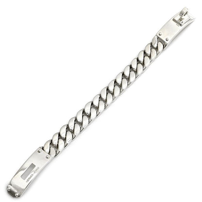 Hermes Bracelet Kelly Grumet Silver 925 Silver Sh Ag925 Chain [box