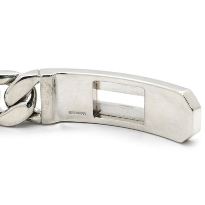 Hermes Bracelet Kelly Grumet Silver 925 Silver Sh Ag925 Chain [box