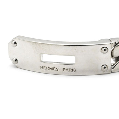 Hermes Bracelet Kelly Grumet Silver 925 Silver Sh Ag925 Chain [box