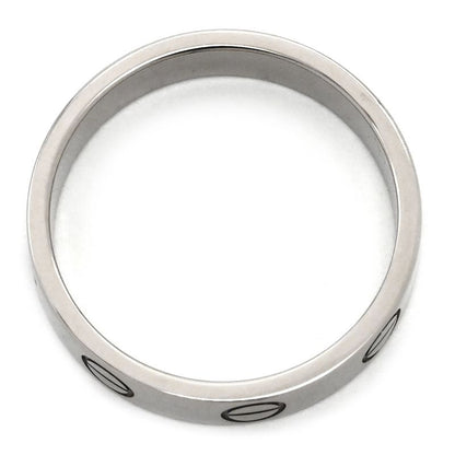 Cartier Ring Love Ring Small Model 18k White Gold White Gold #48 Love Ring