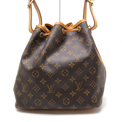 Louis Vuitton Monogram Petite Noe M42226 Shoulder Bag Drawstring Shape